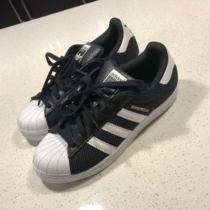 Adidas original superstar knit shoes